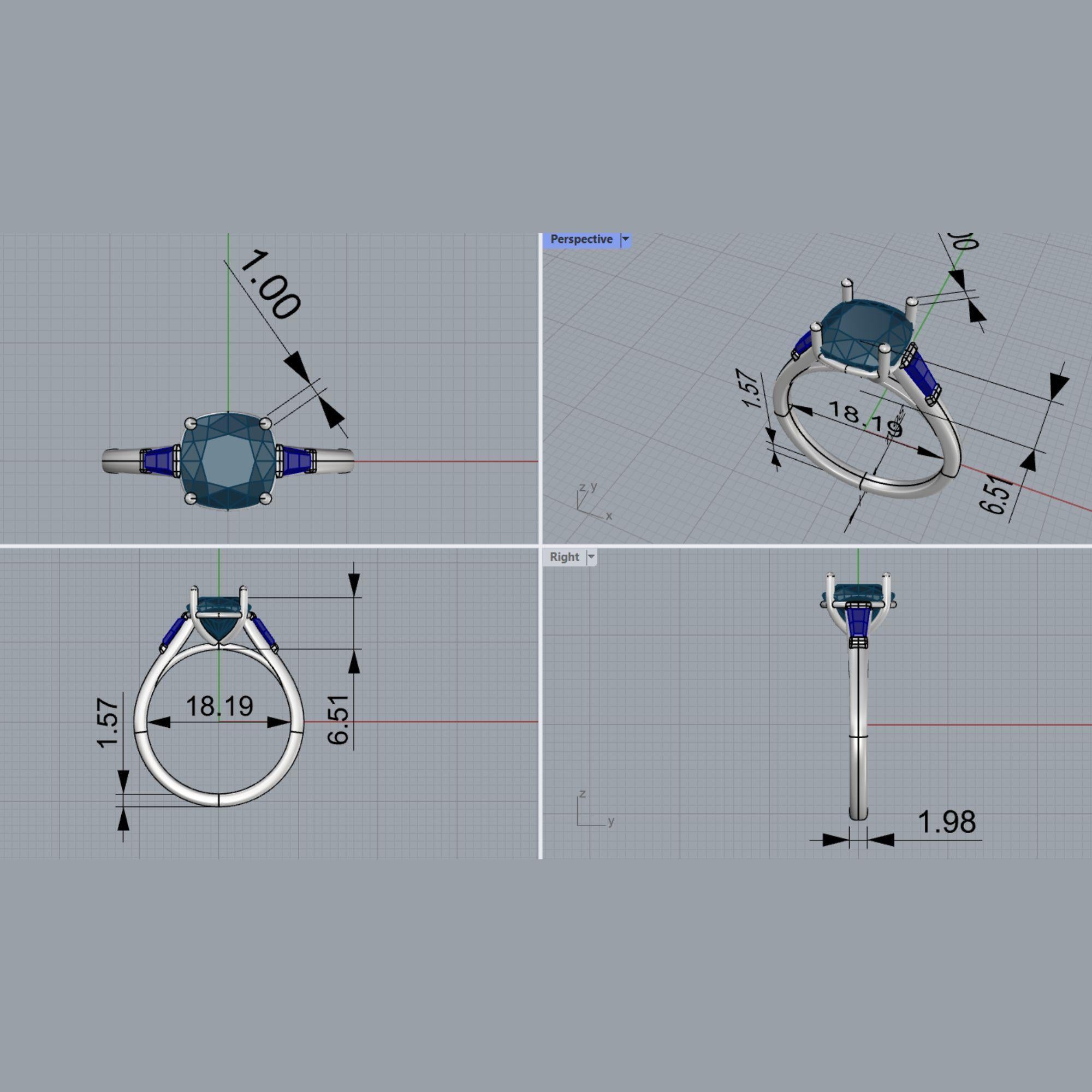 Bague de fiançailles à trois pierres en platine, certifiée GIA, 3(01) carats de diamant E/VS1 Pour femmes en vente