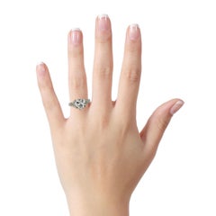 GIA Certified 3.01 Carat Heart Cut Diamond Engagement Ring in Platinum