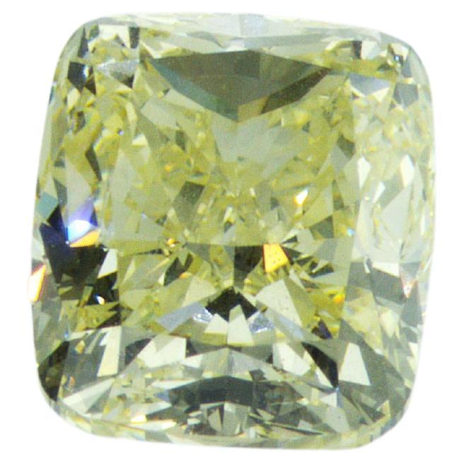 Diamant naturel certifié GIA de 3,01 carats Y-Z (jaune) en vente