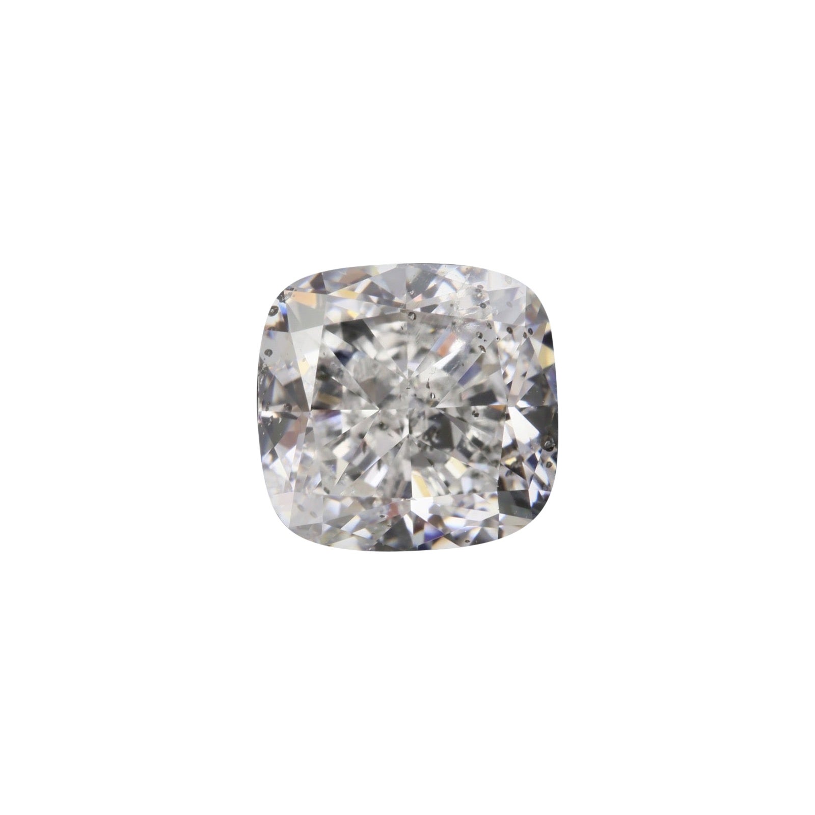 GIA certified 3.01 cushion cut diamond E color  Si2 clarity none fluorescent. For Sale