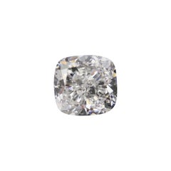 GIA certified 3.01 cushion cut diamond E color  Si2 clarity none fluorescent.