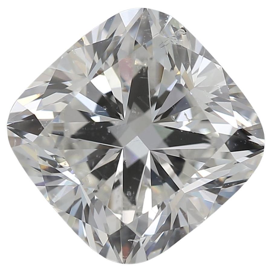 Diamante a cuscino certificato GIA 3,01ct I SI2 sciolto o incastonato in un anello solitario