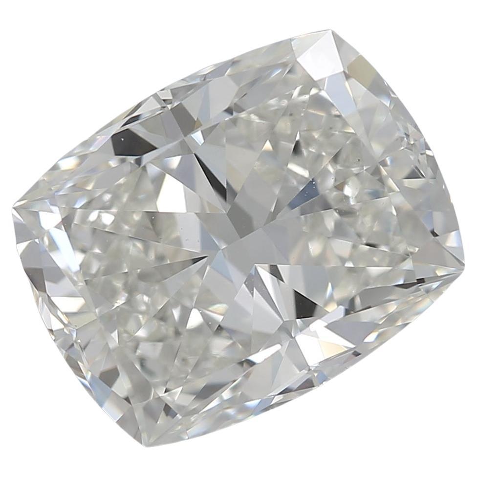 Diamante a cuscino certificato GIA 3,01ct I VS1 sciolto o incastonato in un anello solitario