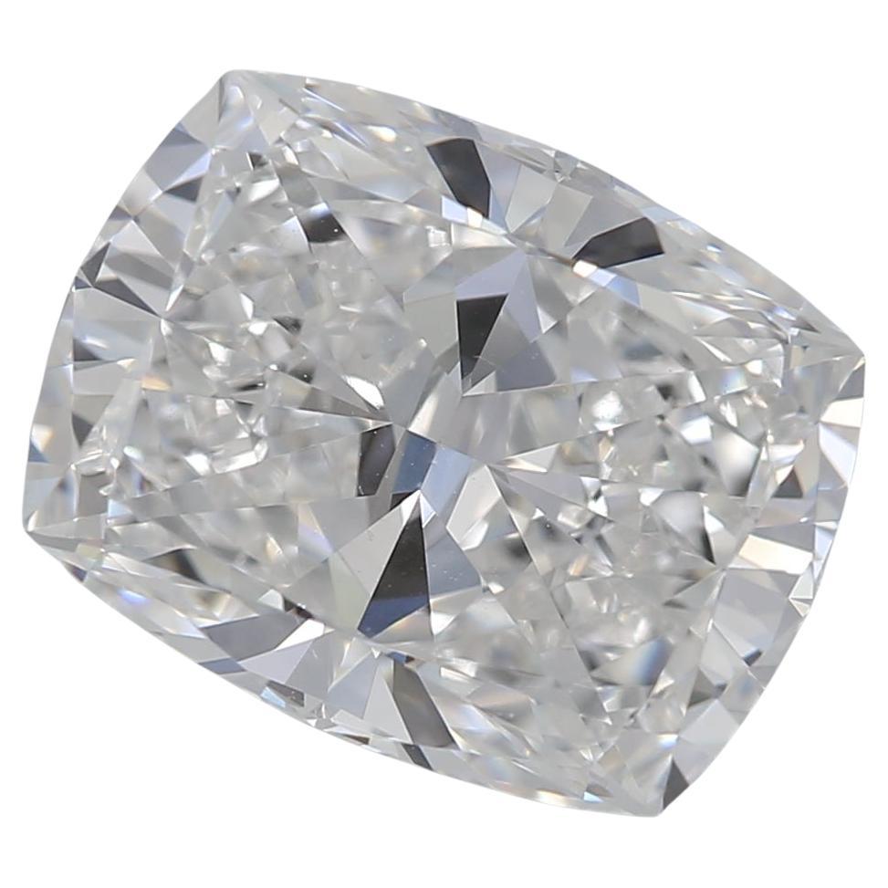 GIA Certified 3.01ct E VS2 Cushion Diamond Loose or Set in Solitaire Ring For Sale
