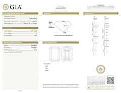 GIA Certified 3.01ct Emerald Cut Diamond VS2 Loose or Set in Solitaire Ring