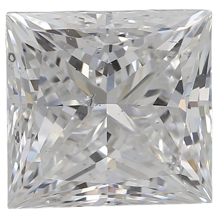 GIA zertifiziert 3,01ct F SI2 Prinzessin Diamant lose oder in Solitär-Ring gesetzt