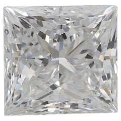 GIA zertifiziert 3,01ct F SI2 Prinzessin Diamant lose oder in Solitär-Ring gesetzt