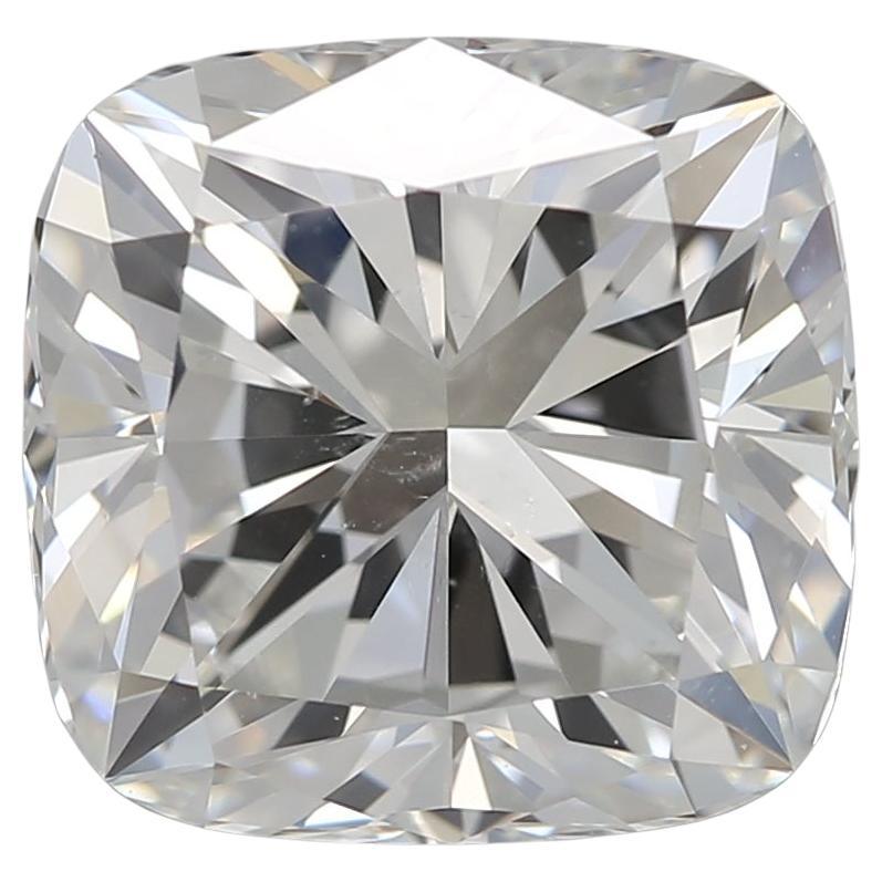 GIA Certified 3.01ct G SI1 Cushion Diamond sciolto o incastonato in un anello solitario
