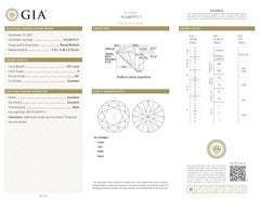 GIA Certified 3.01ct H SI1 Round Diamond Loose or Set in Solitaire Ring