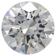 GIA zertifiziert 3,01ct H SI1 Runde Diamant lose oder in Solitär-Ring gesetzt