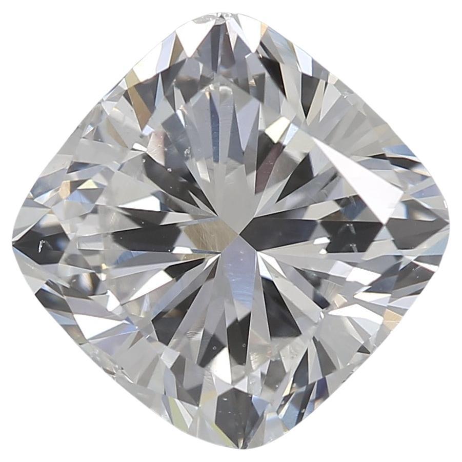 Diamante a cuscino certificato GIA 3,01ct H SI2 sciolto o incastonato in un anello solitario