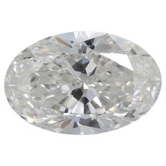 Diamante ovale certificato GIA 3,01ct H SI2 sciolto o incastonato in un anello solitario
