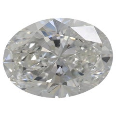 GIA zertifiziert 3,01ct I SI2 Oval Diamant lose oder in Solitär-Ring gesetzt