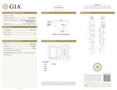 GIA Certified 3.01ct Radiant Diamond I SI1 Loose or Set in Solitaire Ring