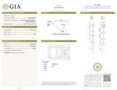 GIA Certified 3.01ct Radiant Diamond I SI2 Loose or Set in Solitaire Ring