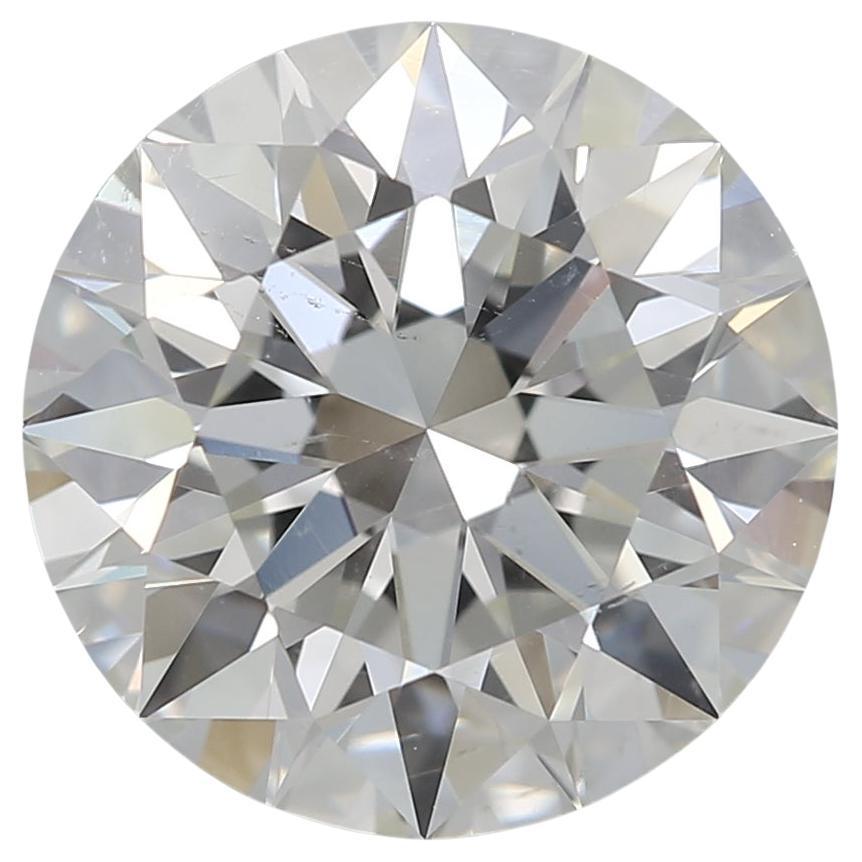 GIA zertifiziert 3,01ct Runde I SI1 Diamant lose oder in Solitär-Ring gesetzt