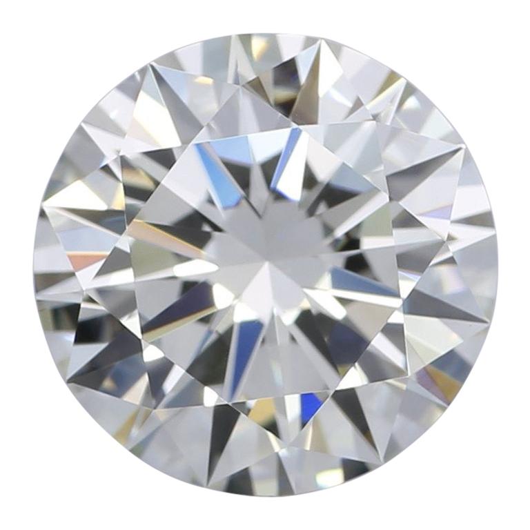 GIA Certified 3.02 Carat M VS2 Round Brilliant Cut Diamond For Sale at