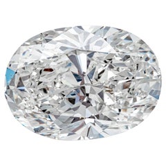 GIA Certified 3.02 Carat Oval Cut Diamond Loose Stone