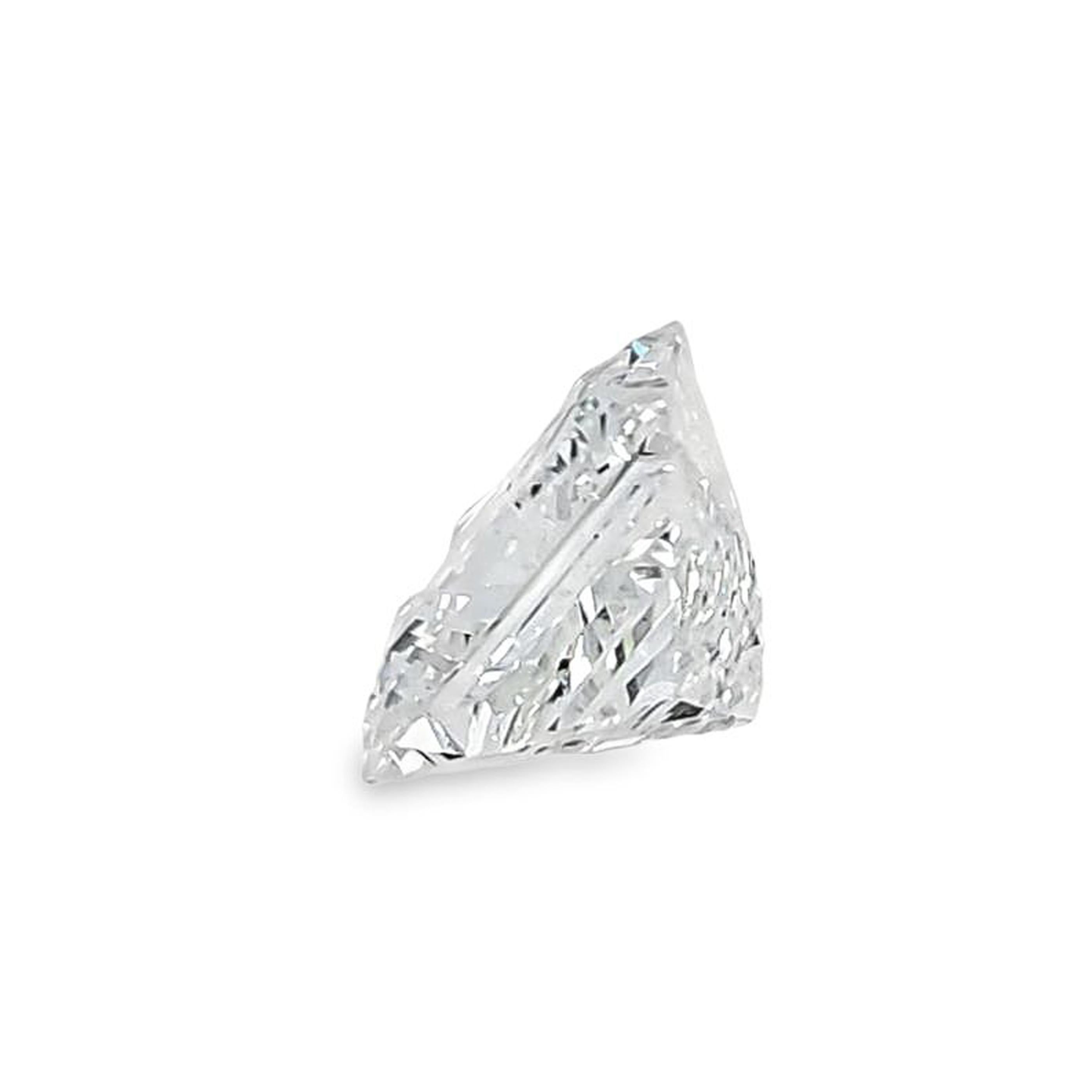 GIA Certified 3.02 Carat Princess Cut Natural Diamond For Sale 1