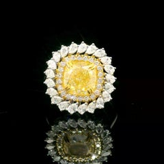 GIA Certified 3.02 Carat U-V Colour VS2 Clarity Diamond Ring