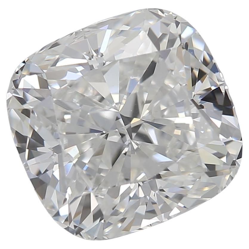 Diamante a cuscino certificato GIA 3,02ct G VVS2 sciolto o incastonato in un anello solitario