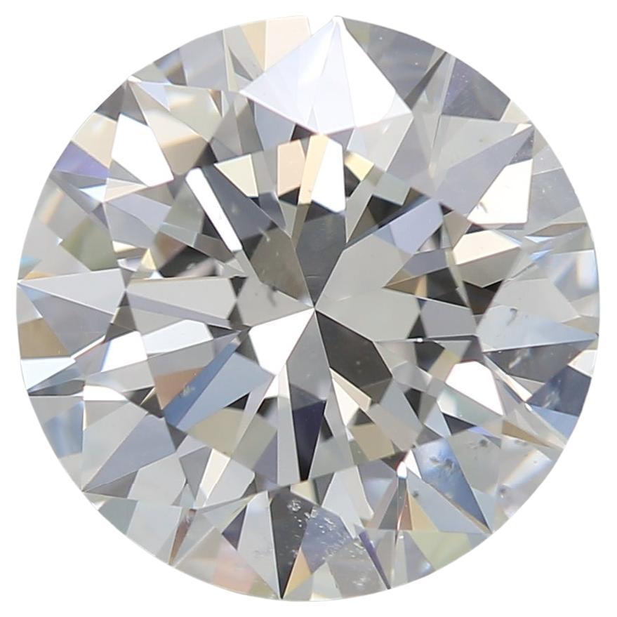 GIA-zertifiziert 3,02ct Runde I SI1 Excellent Lose oder in Solitär-Ring gesetzt