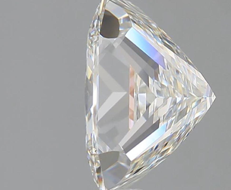 Women's or Men's GIA Certified 3.03 Carat, H Color, VVS2 Clarity, Radiant Cut Loose Diamond For Sale