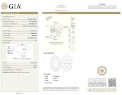 GIA Certified 3.03 Carat Oval Natural Light Blue SI2 Diamond Engagement Ring