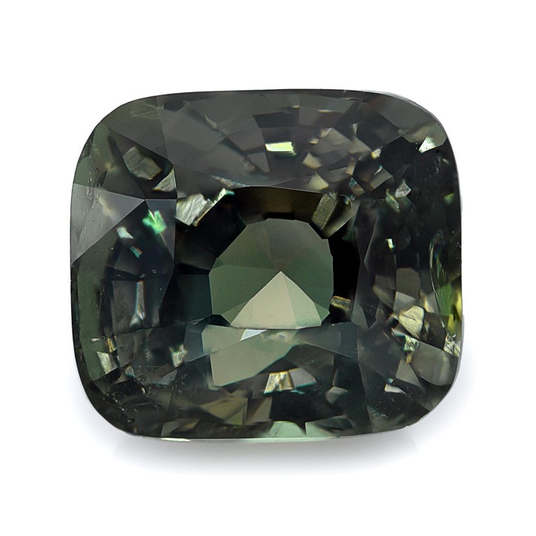 Alexandrite Naturelle 12 Carats - Coussin, Changement De Couleur, Certifiée NGL, Inde