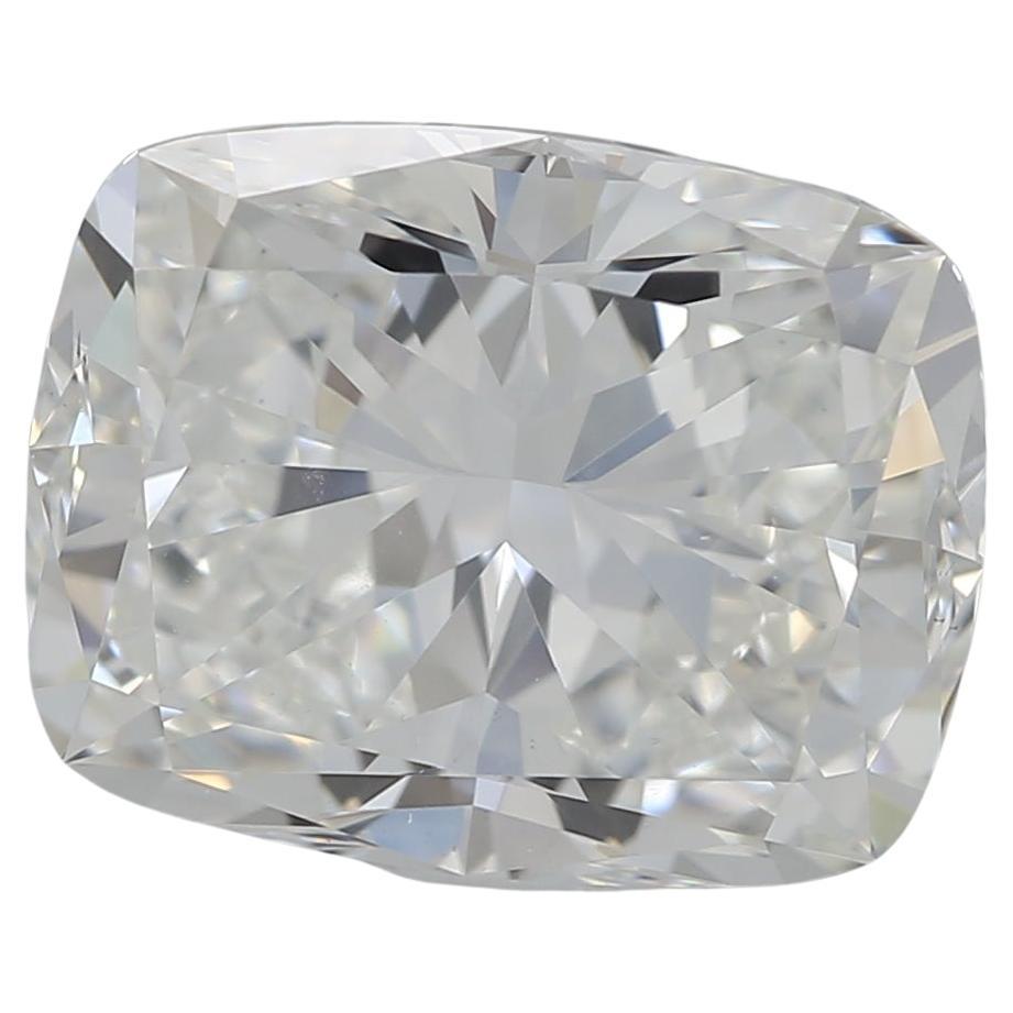 Diamante a cuscino certificato GIA 3,03ct H VS2 sciolto o incastonato in un anello solitario