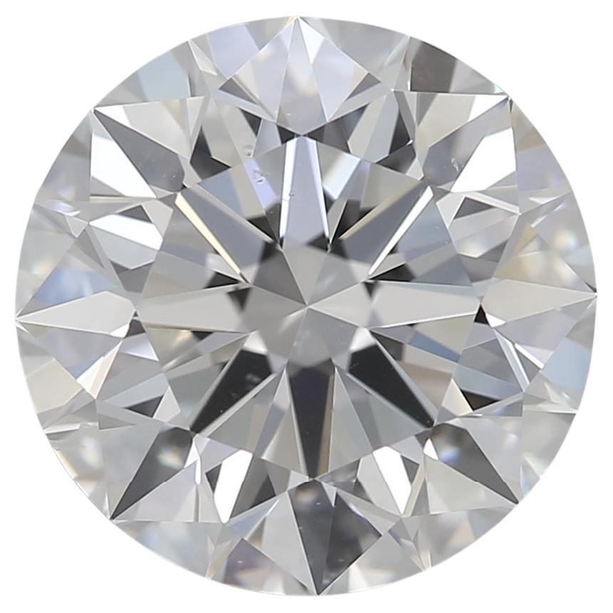 GIA zertifiziert 3,05ct F SI1 Runde Diamant lose oder in Solitär-Ring gesetzt