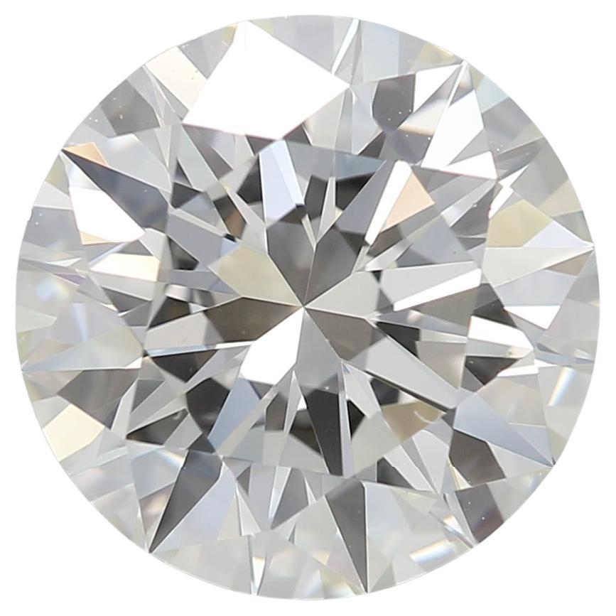 GIA zertifiziert 3,05ct J VS2 Runde Diamanten lose oder in Solitär-Ring gesetzt