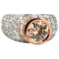 GIA Certified 4 Carat Fancy Light Pink Pear Cut Diamond Ring For Sale ...