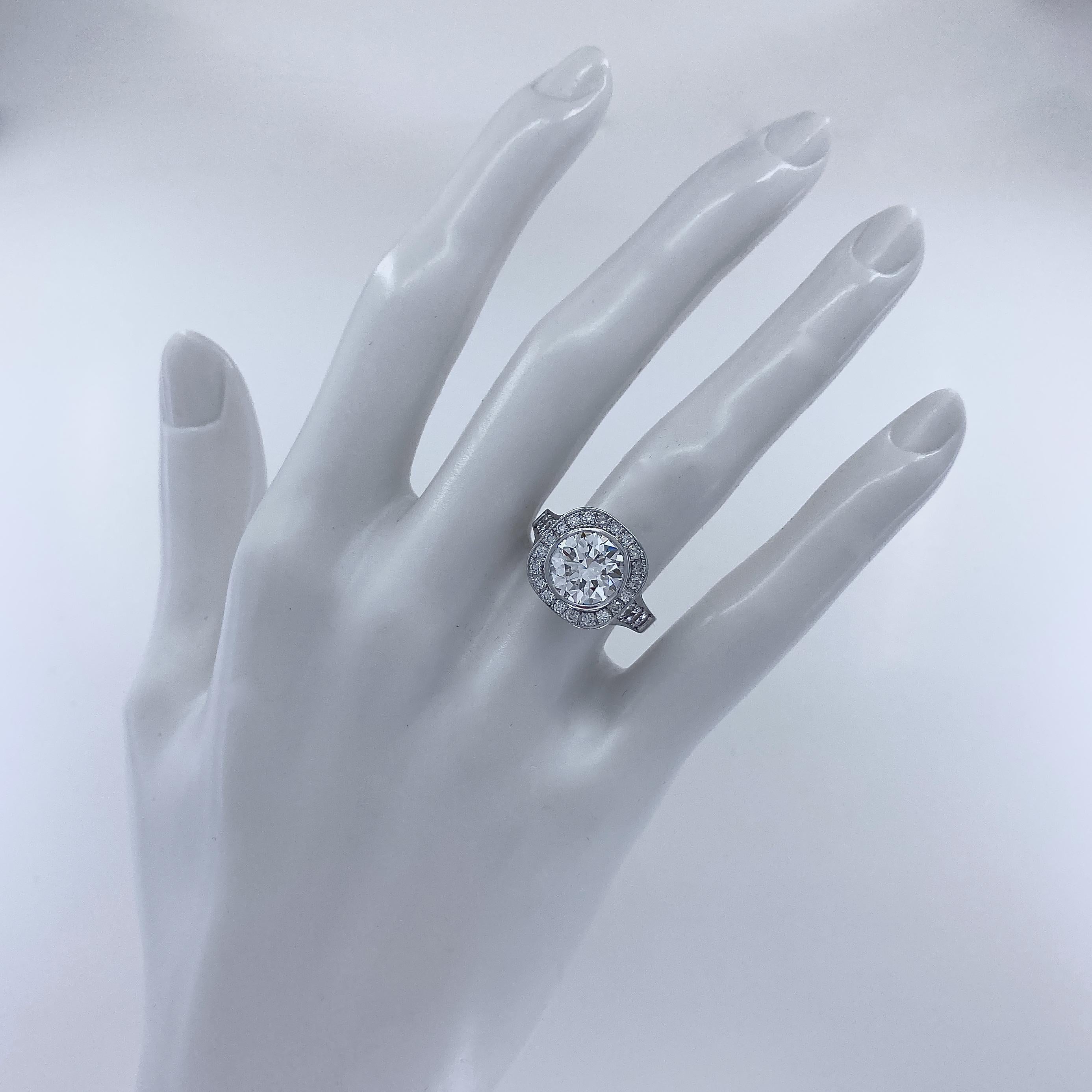 3.12 carat diamond ring