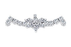 GIA Certified 32.03 Carat Fancy Pear Marquise Shaped Diamond Tiara Necklace