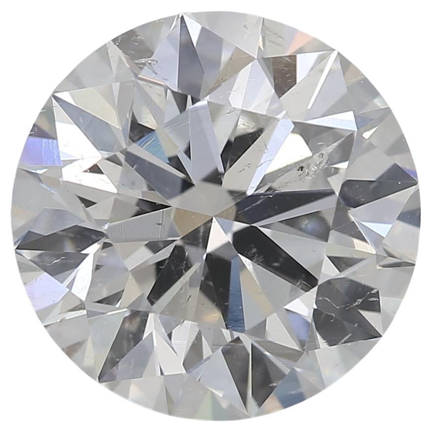 GIA zertifiziert 3,25ct G SI2 Runde Diamant lose oder in Solitär-Ring gesetzt