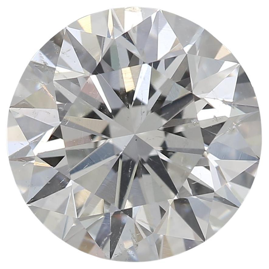 GIA zertifiziert 3,34ct Runde H SI2 Diamant lose oder in Solitär-Ring gesetzt