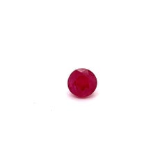GIA Certified 3.46 Carat Round Ruby