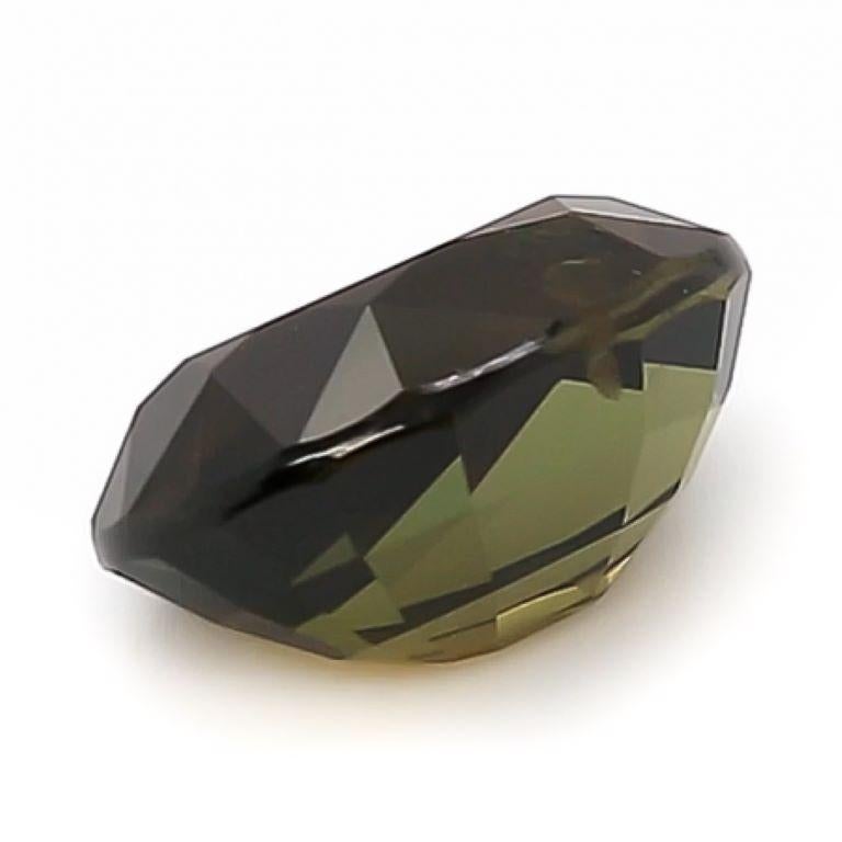 Brilliant Cut GIA Certified 3.47 Carat Natural Alexandrite Oval Shape, Alexandrite Loose Stone For Sale