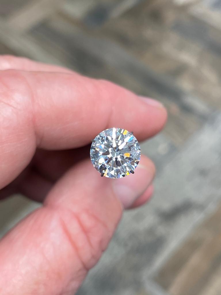 black spot in diamond ring