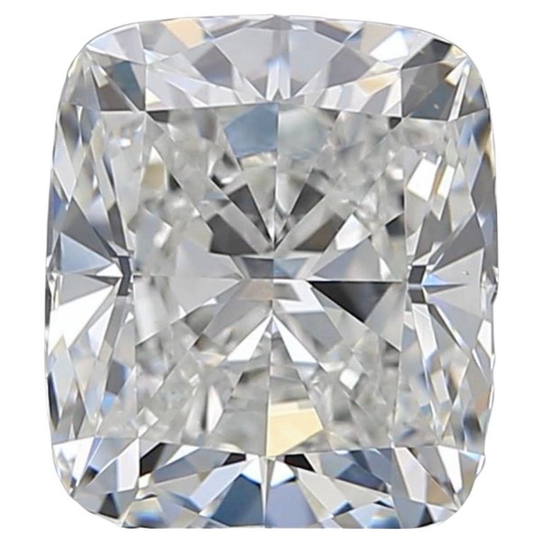 GIA Certified 3.50 Carat Elongated Cushion Diamond For Sale