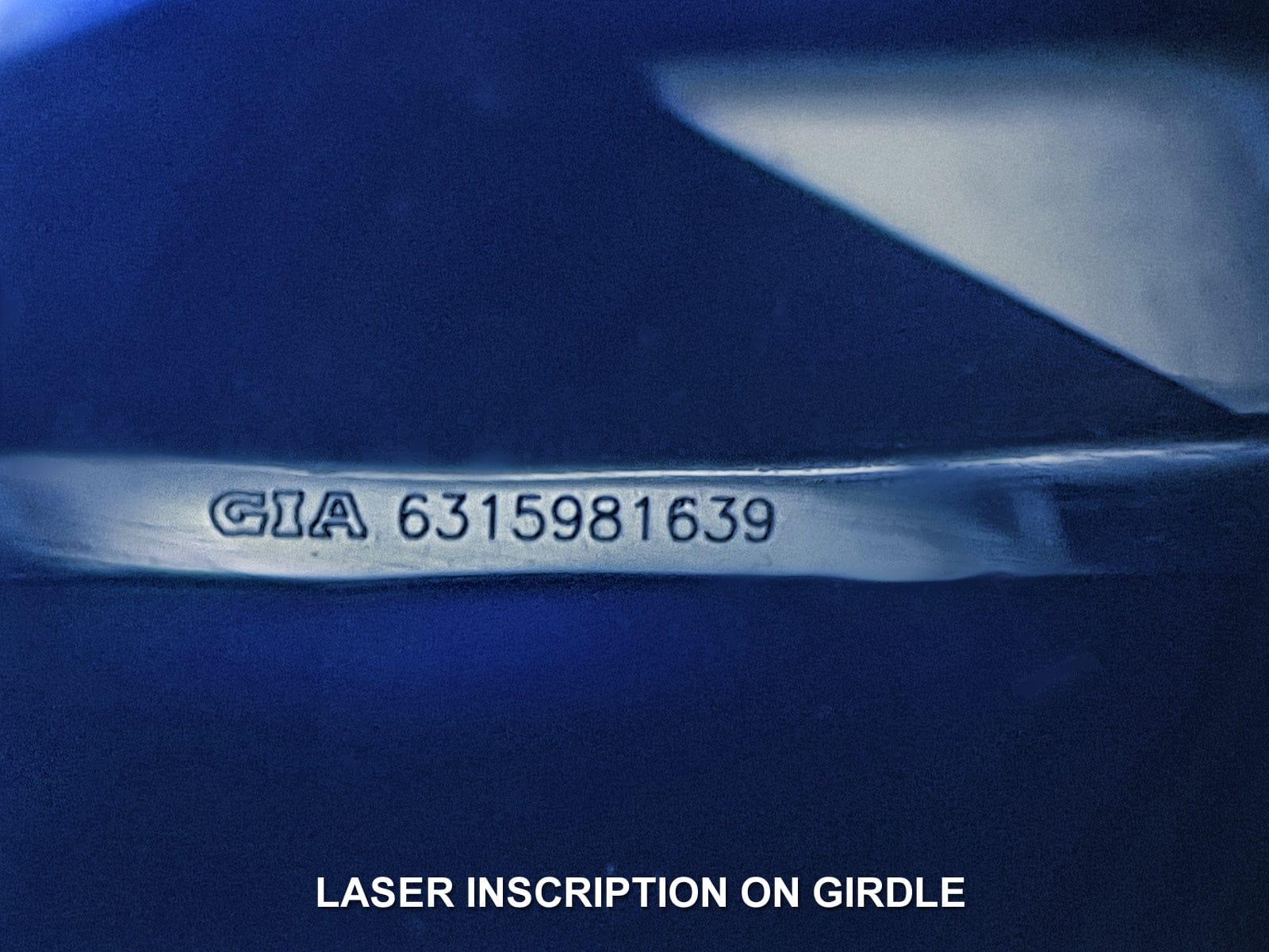 GIA Certified 3.50 Carat Kashmir Blue Sapphire & pair of diamonds (stones only) 1