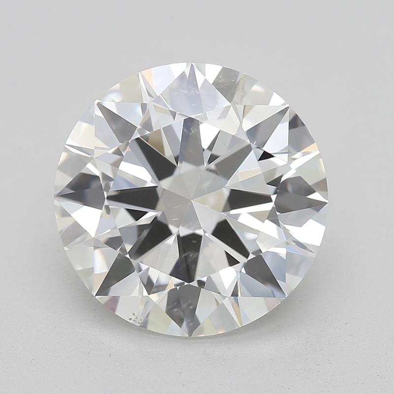 An exquisite diamond ring that effortlessly combines elegance and modern design, featuring a stunning round diamond center stone weighing 3.50. This remarkable diamond is graded at I and SI1 , ensuring a captivating sparkle that is sure to