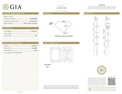 GIA Certified 3.50ct Emerald Cut Diamond J VS1 Loose or Set in Solitaire Ring