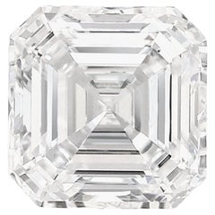 GIA Certified 3.51 Carat Asscher Cut Diamond 