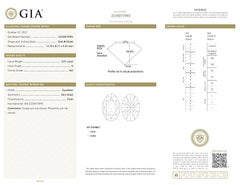 GIA Certified 3.51ct H SI2 Oval Diamond Loose or Set in Solitaire Ring