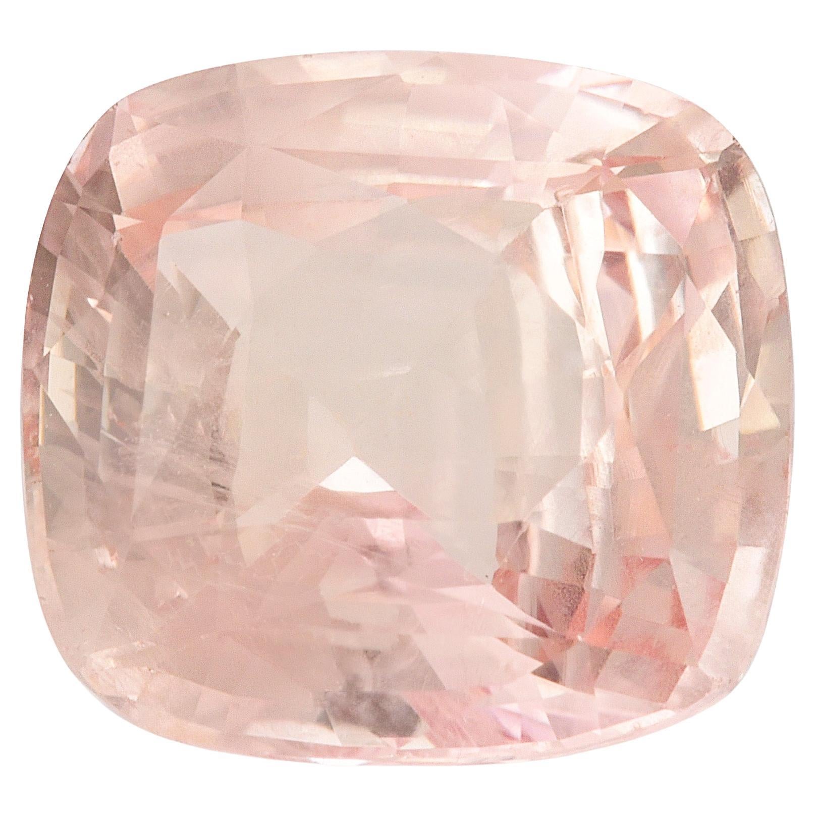 GIA Certified 3.56 Carats Unheated Padparadscha Sapphire For Sale
