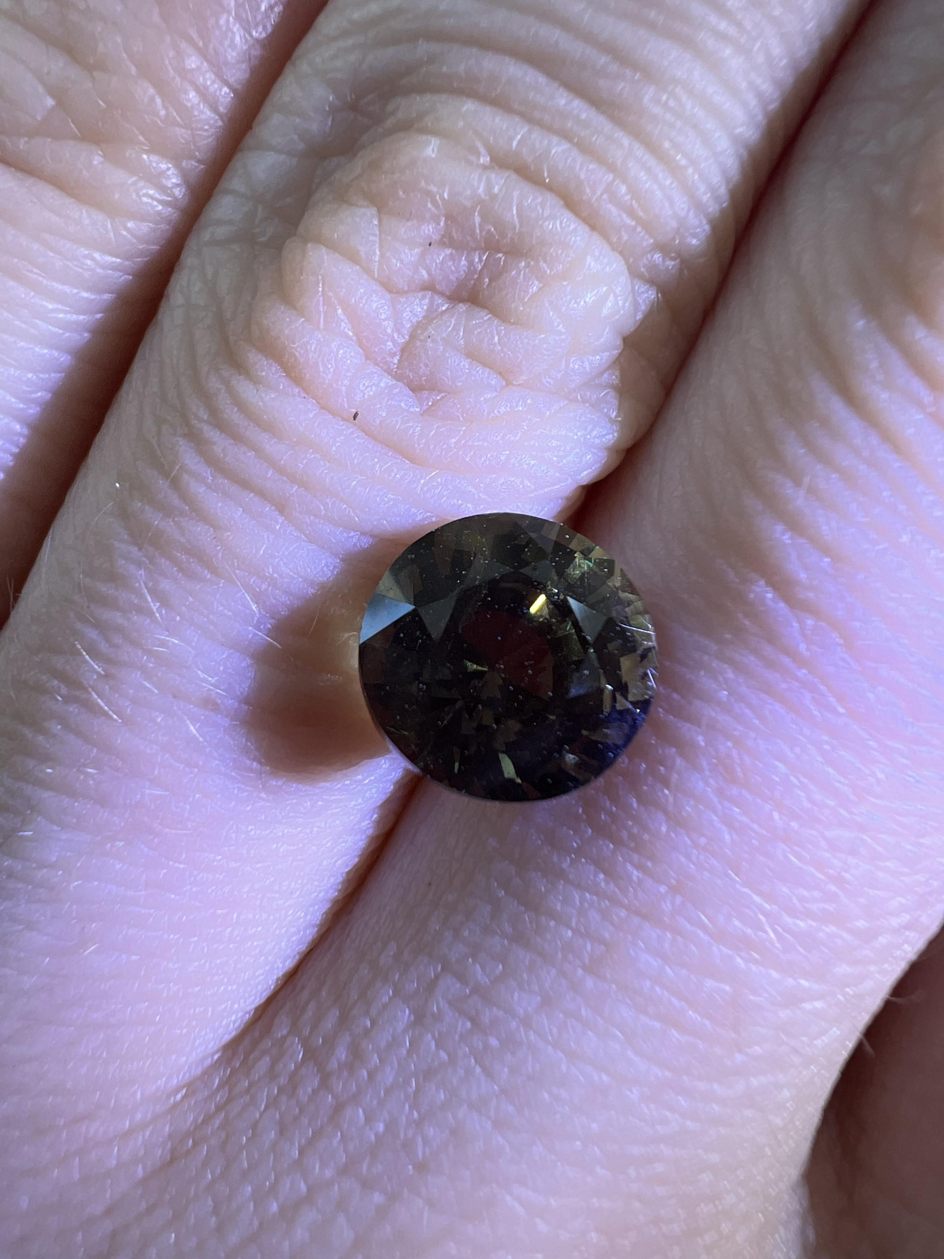 GIA Certified 3.58 Carat Natural Alexandrite, Alexandrite Gemstone Natural 1