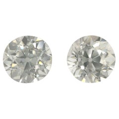 Used GIA Certified 3.58 Carat Old Cut Natural Diamonds (Customization Option)