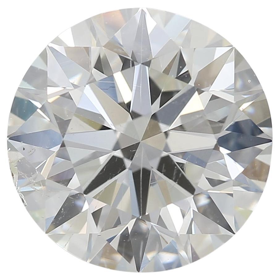 GIA zertifiziert 3,5ct Runde J SI2 natürlichen Diamanten lose oder in Solitär-Ring gesetzt